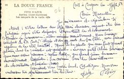 CPA Antibes Les Remparts De La Vieille Ville