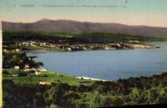 CPA Antibes Vue Generale Prise Du Phare De La Garoupe