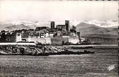 CPA Antibes Et La Chaine Des Alpes