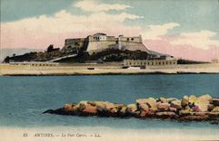 CPA Antibes Le Fort Carre
