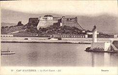 CPA Cap D'Antibes Le Fort Carre
