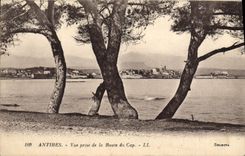 CPA Antibes Vue Prise De La Route Du Cap