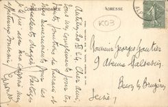 CPA Antibes Vue Prise De La Route Du Cap