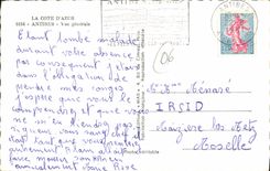 CPA Antibes Vue Generale