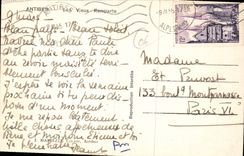 CPA Antibes Les Vieux Remparts