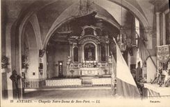 CPA Antibes Chapelle Notre Dame De Bon Port