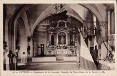 CPA Antibes Sanctuaire De La Garoupe Chapelle De Notre Dame