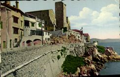 CPA Antibes Les Remparts