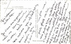 CPA Antibes Les Remparts Et Les Alpes