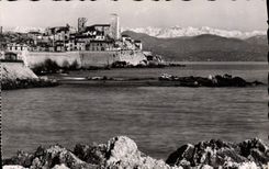 CPA Antibes Et La Chaine Des Alpes