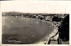 CPA Juan Les Pins Vue Generale De La Plage