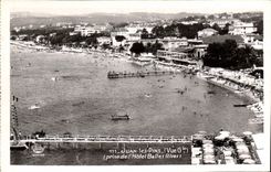 CPA Juan Les Pins Prise De I'Hotel Belles Rives