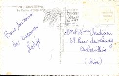 CPA Juan Les Pins La Piscine D'Eden Roc