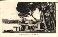 CPA Juan Les Pins La Plage