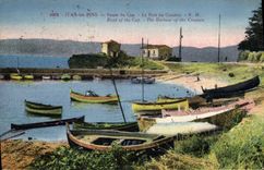 CPA Juan Les Pins Route Du Cap Le Port du crouton