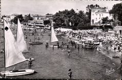 CPA Juan Les Pins La Plage