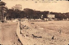 CPA Juan Les Pins La Plage