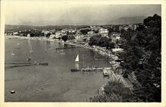 CPA Juan Les Pins Vue Prise De I'Hotel Belle Rives