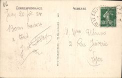 CPA Juan Les Pins La Pinede Et I'Escadre