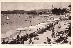 CPA Juan Les Pins L'Heure Du Bain