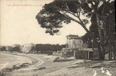 CPA Juan Les Pins La Plage