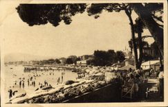 CPA Juan Les Pins La Plage