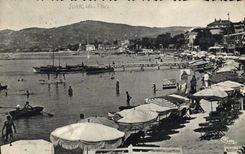 CPA Juan Les Pins La Plage Provençale casino