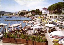CPSM Juan Les Pins La Plage De La Pinede