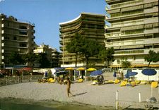 CPSM Juan Les Pins Promenade Du Soleil