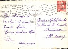 CPSM Juan Les Pins souvenir