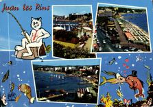 CPSM Juan Les Pins La Plage