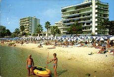 CPSM Juan Les Pins La Plage