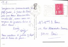 CPSM Juan Les Pins souvenir