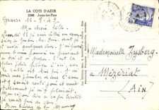 CPSM Juan Les Pins souvenir