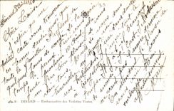 CPA Dinard Embarcadere Des Vedettes Vertes