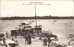 CPA Dinard La  Cale Au Loin La Vicomté