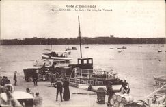 CPA Dinard La Cale Au loin La Vicomté