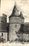 CPA Dinard La Tour Du Chateau Du Prince Noir