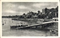 CPA Dinard Embarcadere Des Vedettes Vertes