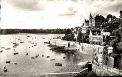 CPA Dinard Promenade Du Clair De Lune