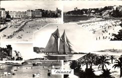 CPA Dinard La Plage Vers Le Crystal