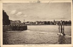 CPA Dinard Plage De I'Ecluse Et Piscine