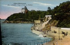 CPA Dinard Plage Et Pointe Du Moulinet