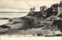 CPA Dinard La Malouine Au Loin Saint Malo