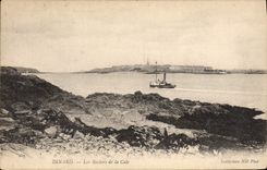 CPA Dinard Les Rochers De La Cale