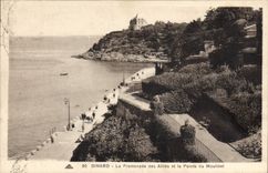 CPA Dinard La Promenade Des Allies Et La Pointe Du Moulinet