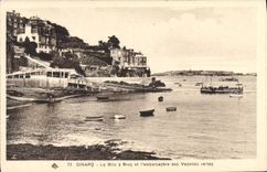 CPA Dinard Le Bric A Brac Et I'Embarcadere Des Vedettes Vertes