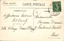 CPA Dinard Effet De Contre Jour De La Malouine