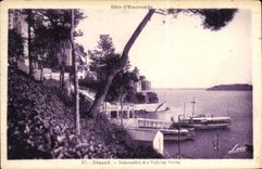CPA Dinard Debarcadere Des Vedettes Vertes