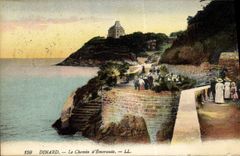 CPA Dinard Le Chemin d'Emeraude